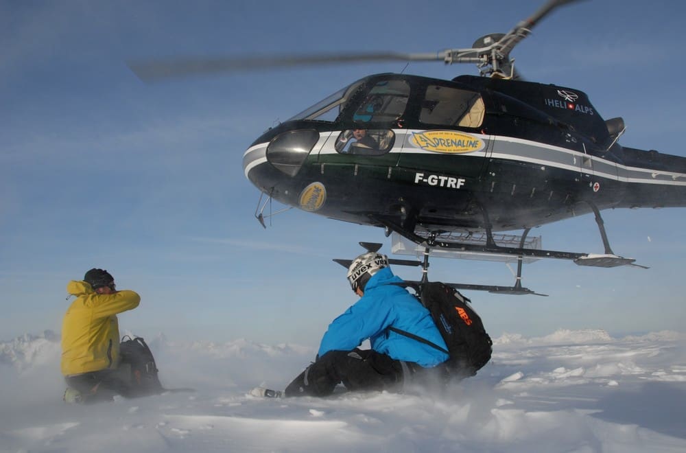 Alps2Alps-heli skiing