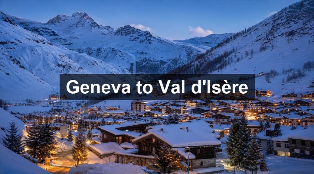 Train vs Transfer to Val d'Isère: Bourg-Saint-Maurice or Door-to-Door?