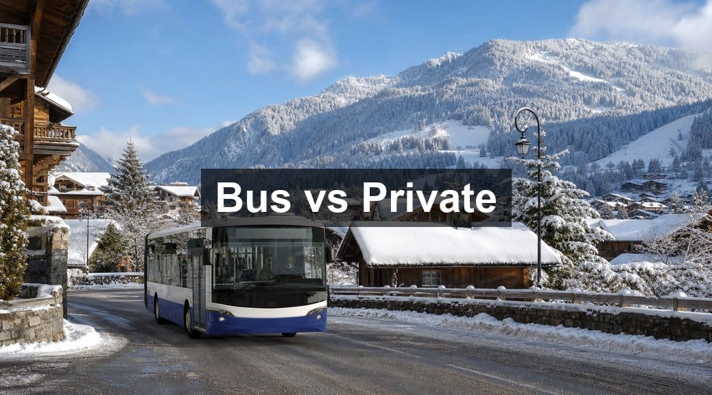 Public Bus vs Private Transfer: Geneva to Morzine Compared