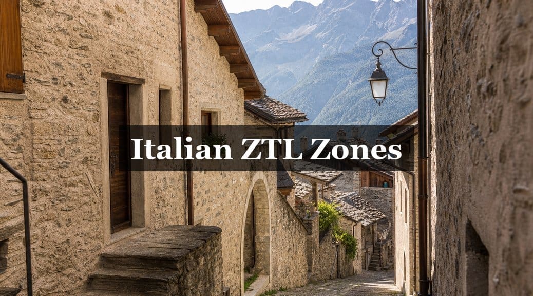 Italian ZTL zones: What ski transfer passengers need to know